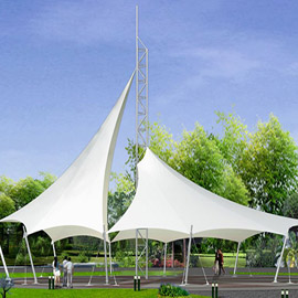 廣場(chǎng)景觀(guān)膜結(jié)構(gòu)展示六